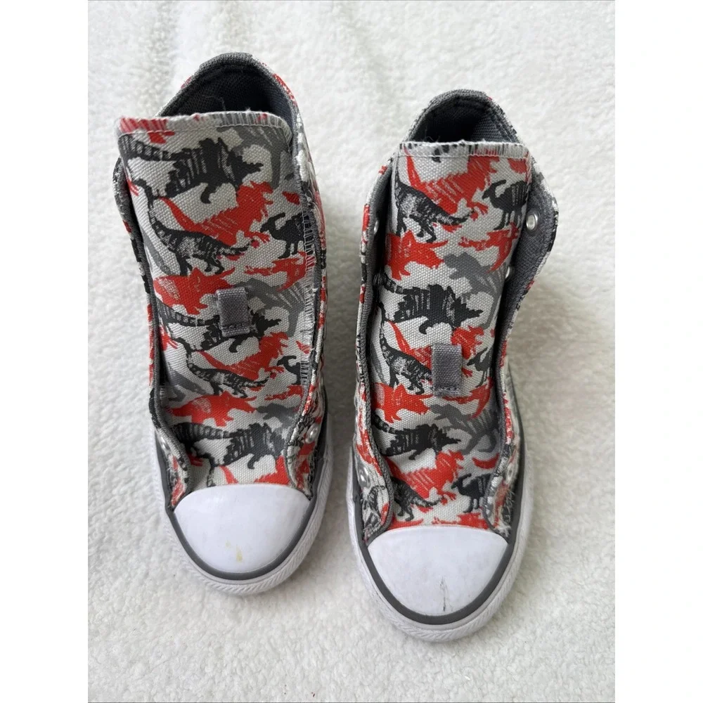 Converse Chuck Taylor All Star High Tops Dinosaurs Kids Dinoverse‎ T Rex Size 12